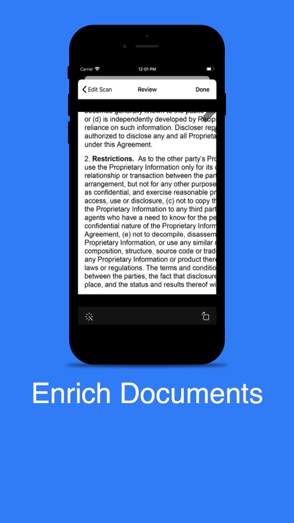 Scan Via Cam App Store screenshot 1