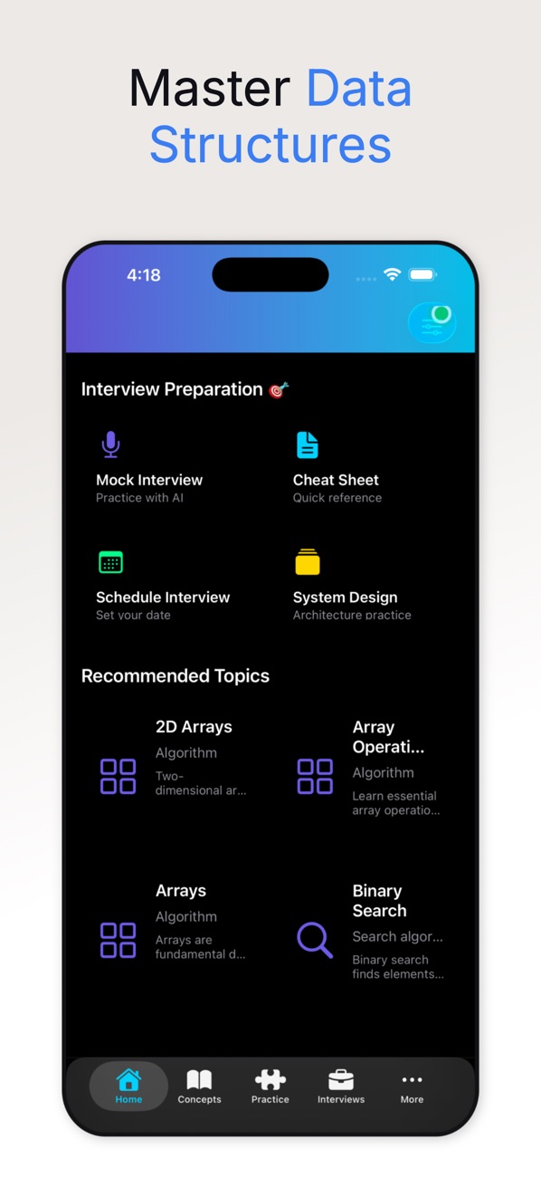 DSA Master App Store screenshot 1