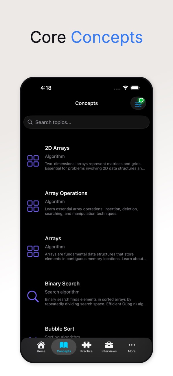 DSA Master App Store screenshot 2