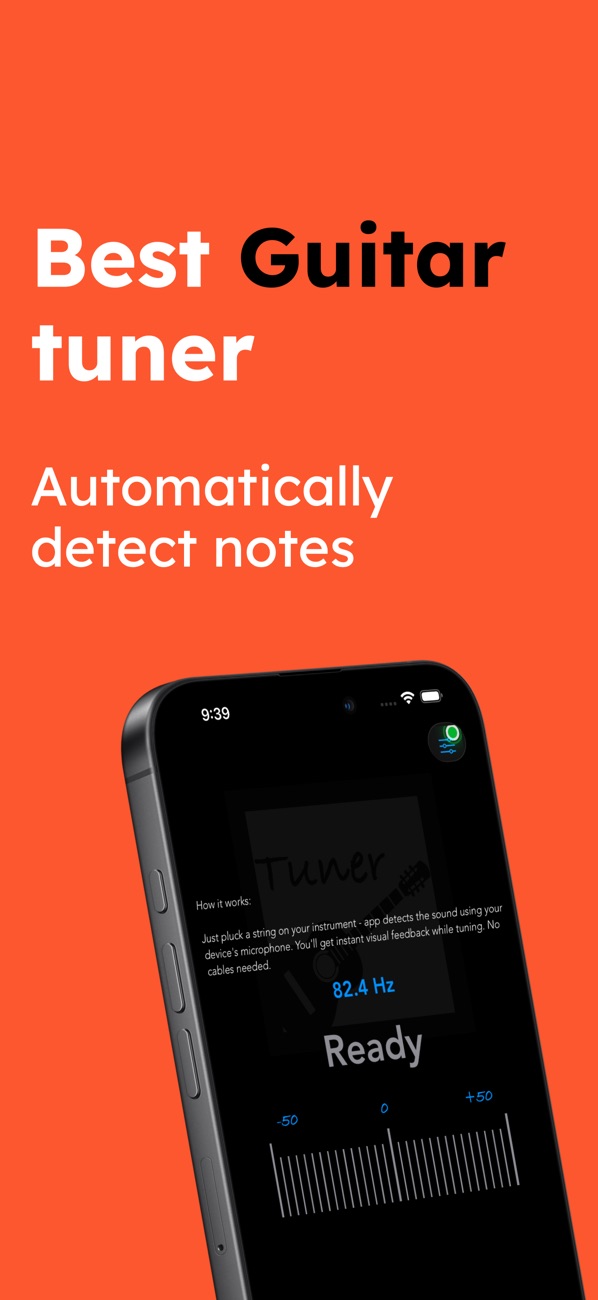 Guitar Tuner App Store screenshot 1