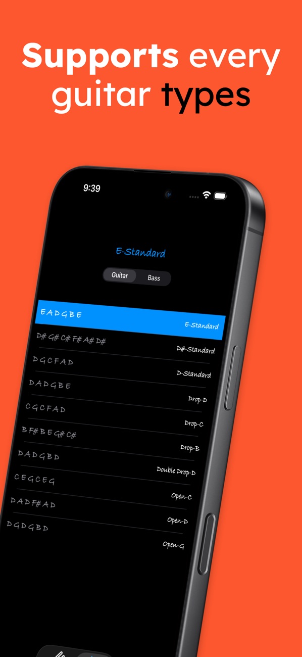 Guitar Tuner App Store screenshot 2
