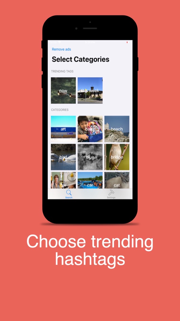 Hashtags Creator App Store screenshot 1