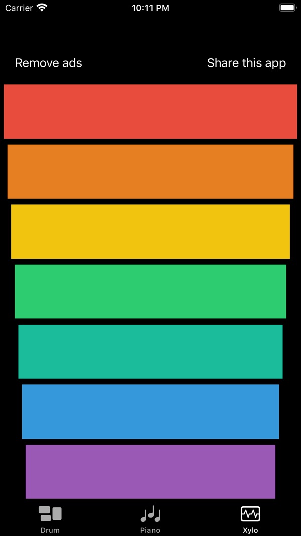 Drums n Piano App Store screenshot 2