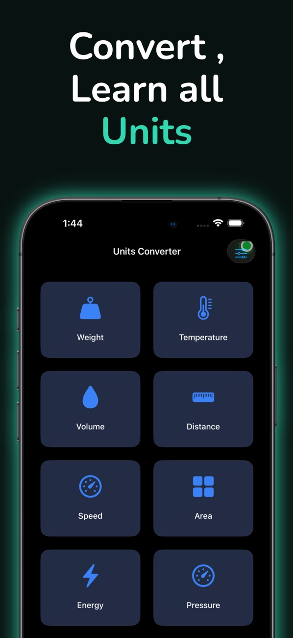Units Converter App Store screenshot 1