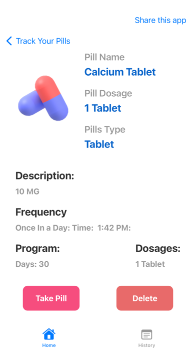 Track Your Pills screenshot 4